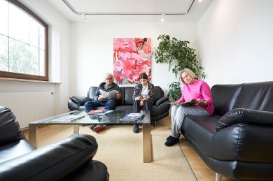 Wartezimmer Haus&auml;rztin